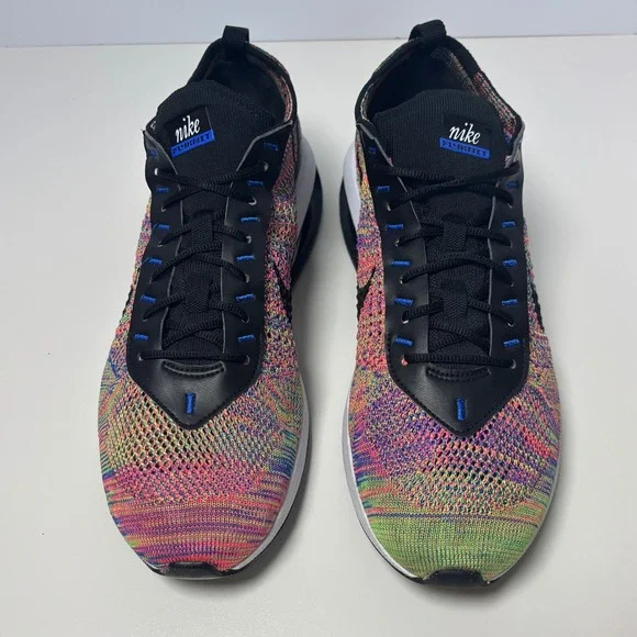 Nike Air Max Flyknit Racer Mens Size 11.5 Multi Color Shoes Sneakers FD2765-900 - Picture 3 of 8